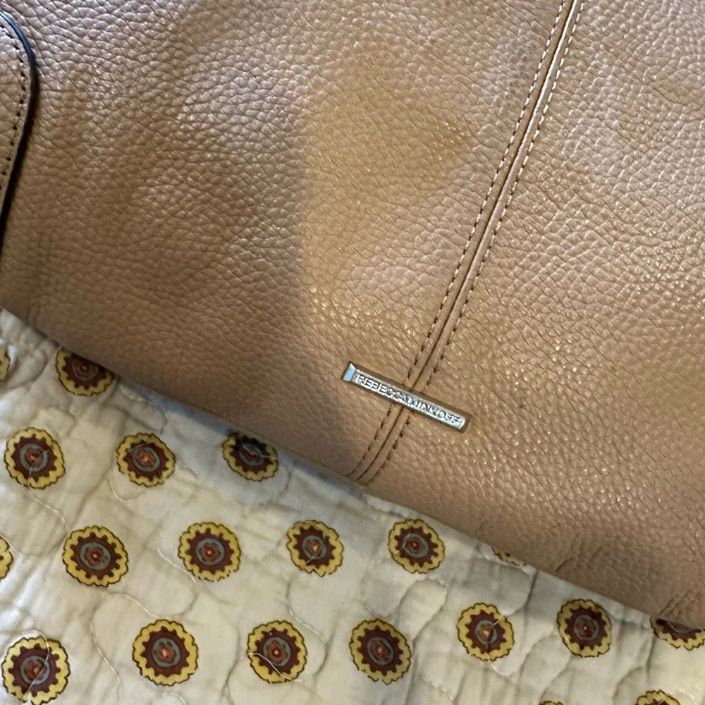 Rebecca Minkoff Large Tan Leather Bag - Picture 3 of 5